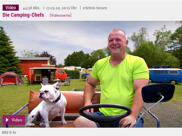 der Film Die Camping-Chefs im Hessenfernsehen