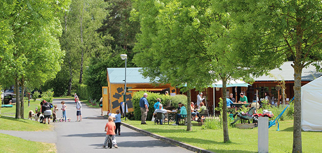 Imbiss auf dem Campingplatz